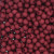 Confezione da 150 pezzi di Palline lisce opache in resina, da 4 mm., colore BORDEAUX