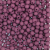Confezione da 150 pezzi di Palline lisce opache in resina, da 4 mm., colore Ametista Medio