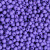 Confezione da 150 pezzi di Palline lisce opache in resina, da 4 mm., colore Viola Scuro
