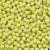 Confezione da 80  pezzi di Palline lisce opache in resina, da 6 mm., colore LIME