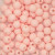 Confezione da 80 pezzi di Palline lisce opache in resina, da 6 mm., colore Rosa Chiaro