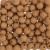 Confezione da 80 pezzi di Palline lisce opache in resina, da 6 mm., colore Mandorla