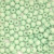 Confezione da 80 pezzi di Palline lisce opache in resina, da 6 mm., colore Verde Menta