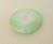 Ovale piatto in conchiglia con foro passante , 12x16 mm., colore Verde Chiaro Crisolite