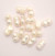 Perla di fiume doppia, misura 13x7 mm. colore Bianco