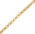 Catena tonda rollò, in acciaio, diametro dell'anello 2,3 mm.