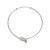 Base Bracciale rigido, in Acciaio, diametro 66 mm., con chiusura ad incastro con Lucchetto