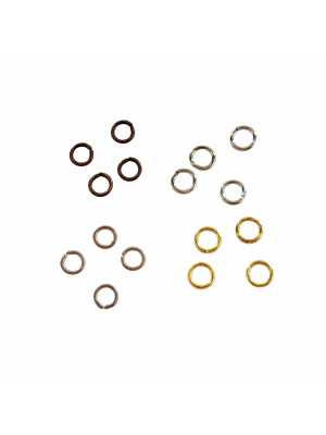 Anellino tondo apribile 7x0,8 mm.