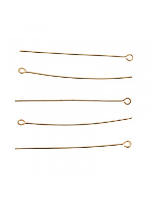  Chiodino a Nove 80x0,70 mm. colore Oro Lucido