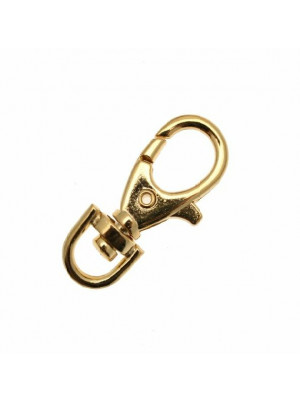 Moschettone per portachiavi 36x14 mm.