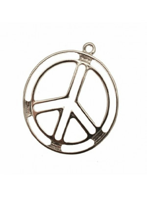 Ciondolo a forma di simbolo della Pace 23 mm.
