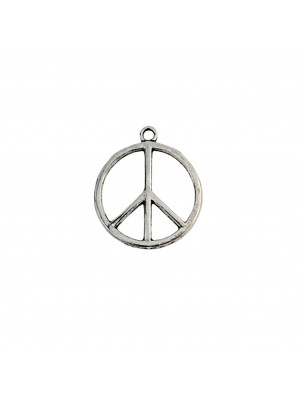Ciondolo a forma di simbolo della Pace 23 mm.