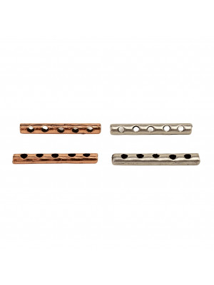 Distanziatore a forma di tubo per 5 fili 19 mm.