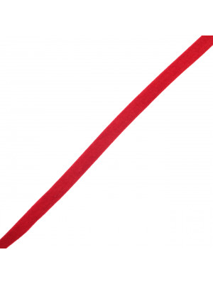 Alcantara, piatta sottile, altezza 5 mm., colore Rosso
