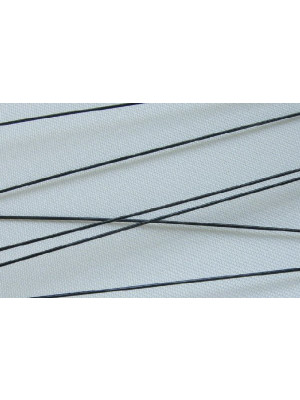 Cavetto colorato, spessore 0,45 mm, colore Nero