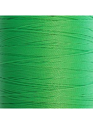 Super-Lon Bead Cord, spessore 0,6 mm., colore VERDE FLUO