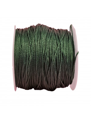 Super-Lon Bead Cord, spessore 0,6 mm., colore VERDE SMERALDO
