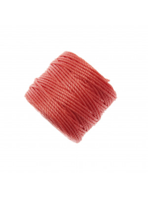 Super-Lon Bead Cord TEX400, spessore 0,9 mm., colore CORALLO