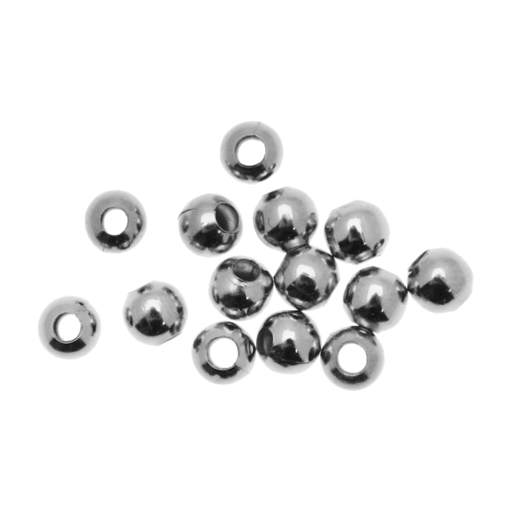 Distanziatore a palla liscia, 8 mm., in Acciaio