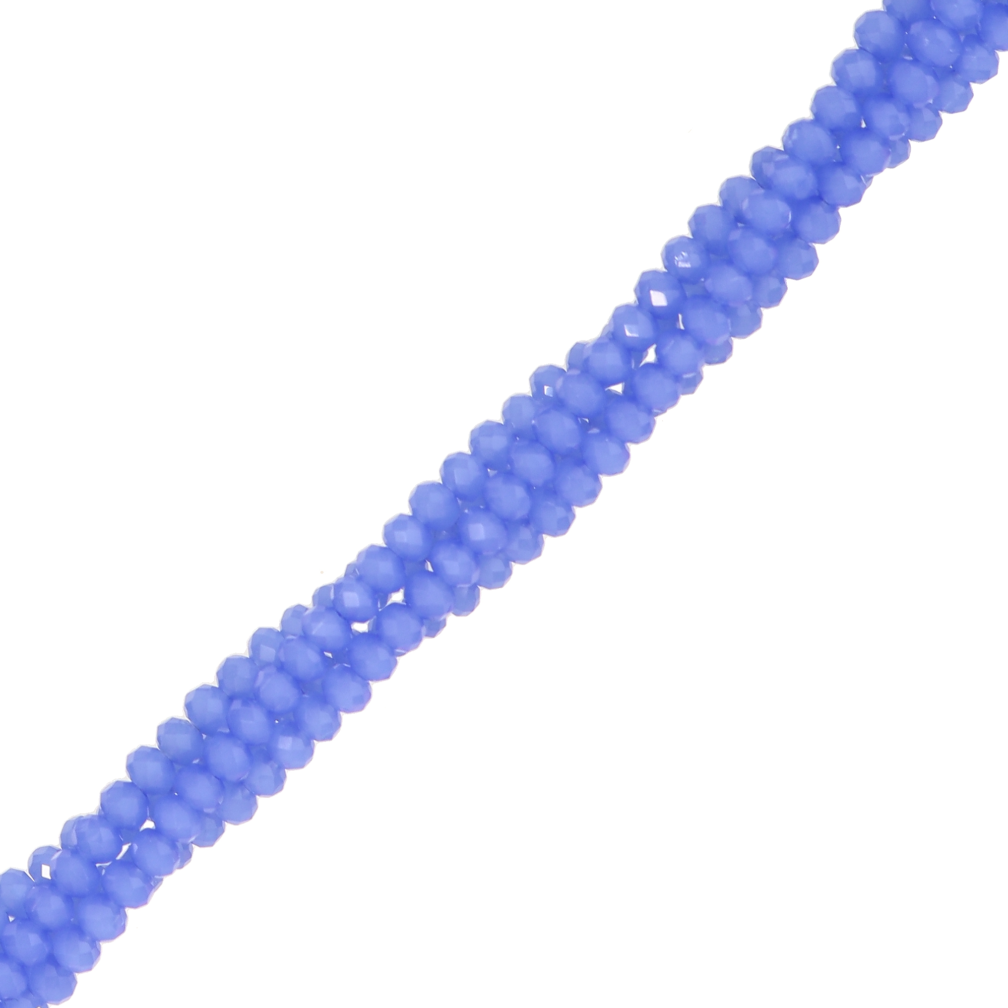 Filo di Cipollotti in Cristallo, 8x6 mm, colore ZAFFIRO CHIARO OPALE LUCIDO