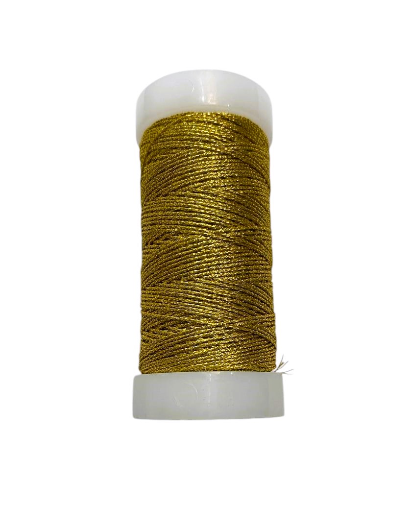 Filato gioiello per uncinetto in Lurex, colore ORO