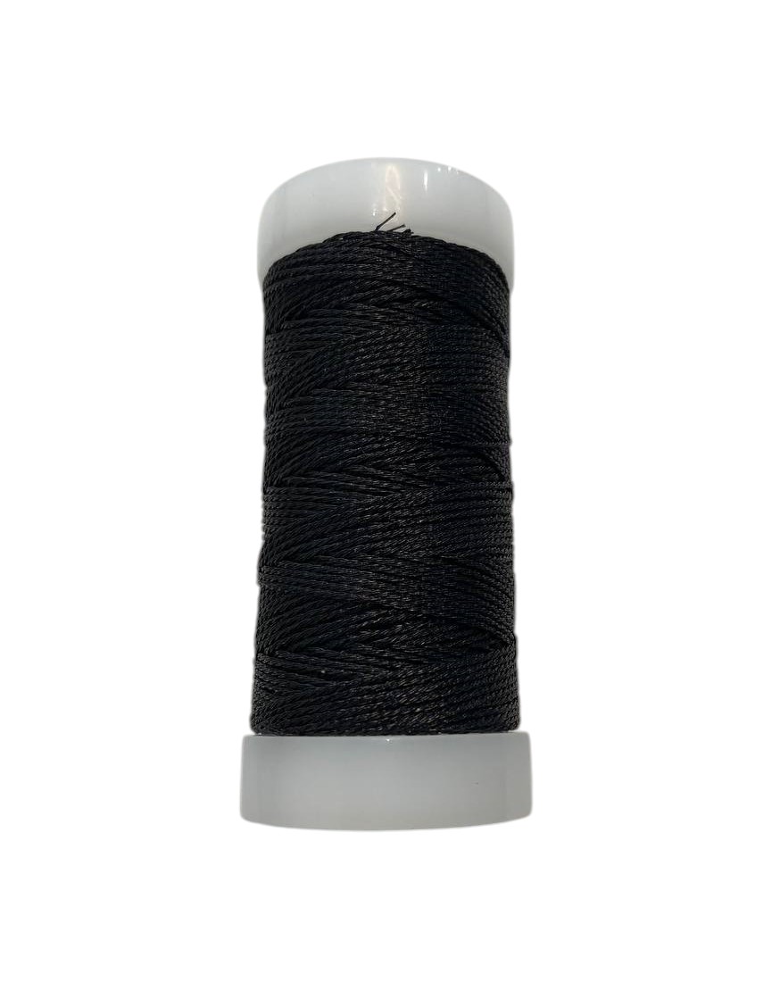 Filato gioiello per uncinetto in Lurex, colore NERO